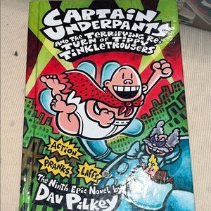 Captain Underpants Book